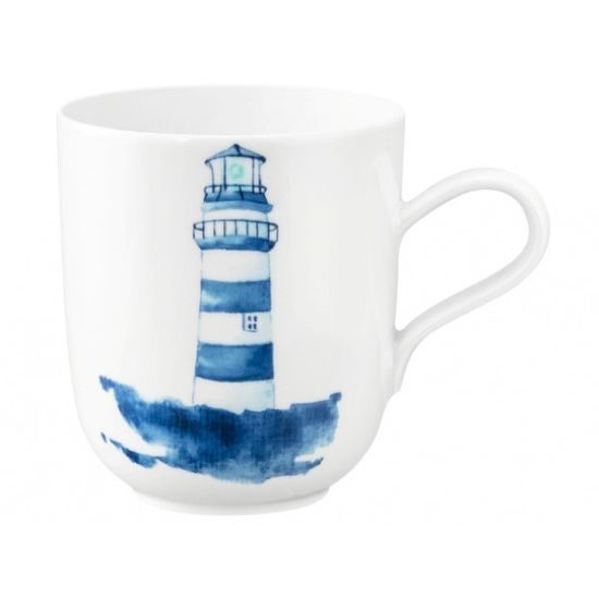 Mug 0,4 l, Blue Lighthouse, Seltmann porcelain