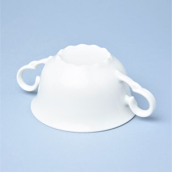 Cup for soup 300 ml - 2 handles, Ophelie white, Thun 1794