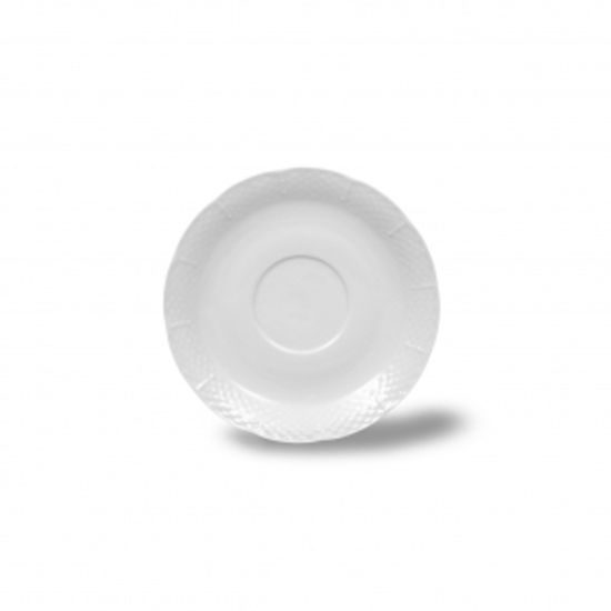 Saucer 170 mm, Thun 1794, karlovarský porcelán, NATÁLIE white