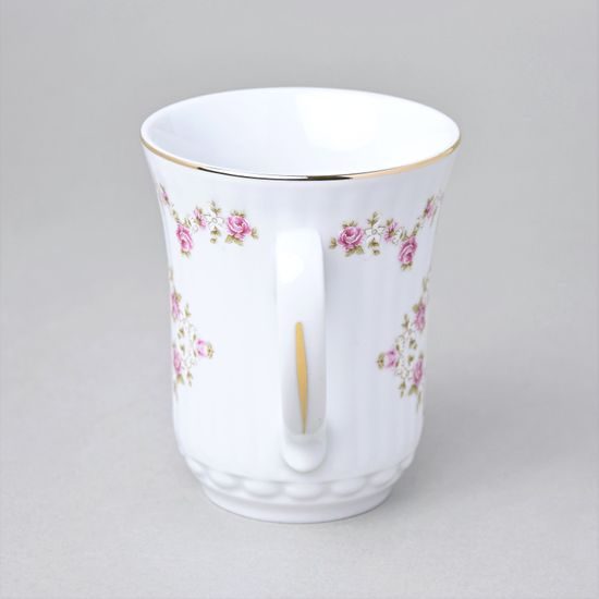 Hrnek Derby 250 ml, růžičky, Český porcelán a.s.