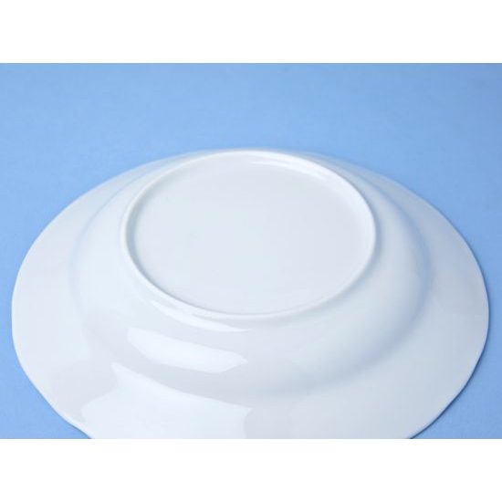 Plate deep 24 cm, White, Cesky porcelan a.s.