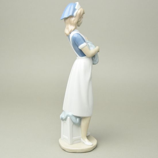 Nurse 33 cm, NAO porcelain figurines