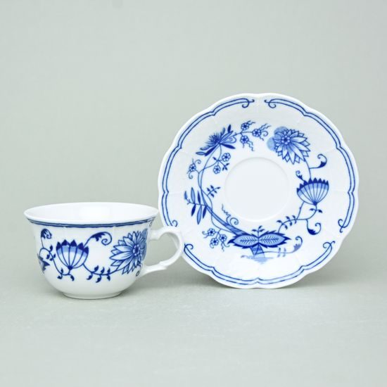 Saucer 155 mm, Thun 1794, karlovarský porcelán, NATALIE Blue Onion