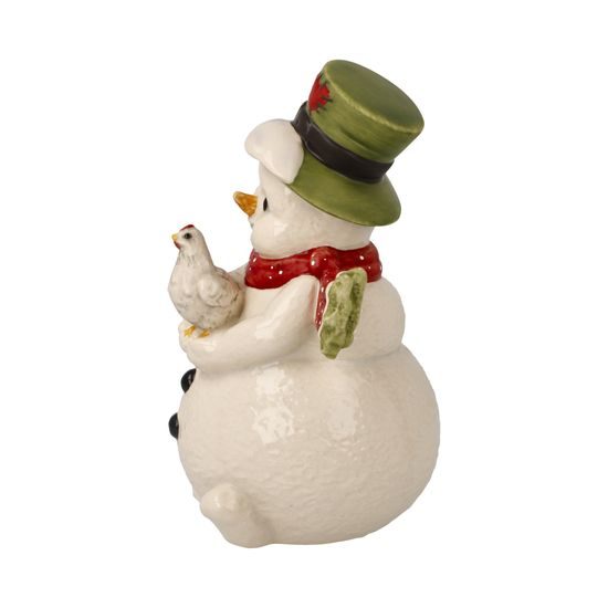 Snowman figurine Favorite Place 8 / 7 / 12.5 cm, stoneware, Goebel