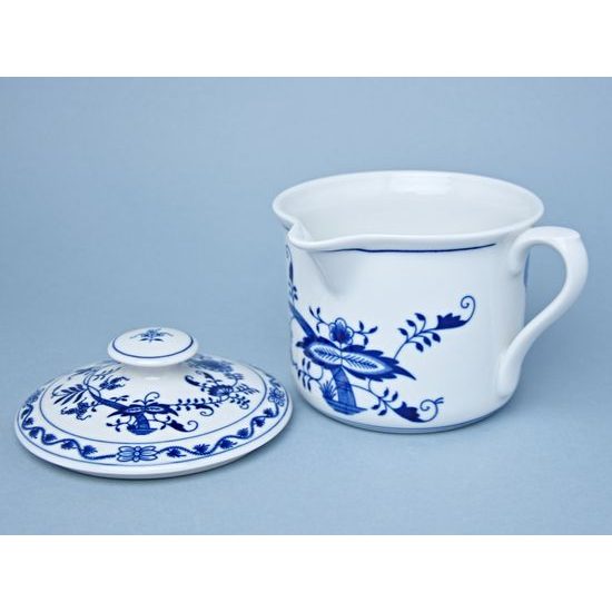 Hrnek vařák s boční hubičkou 900 ml a víčkem, Cibulák, originální z Dubí