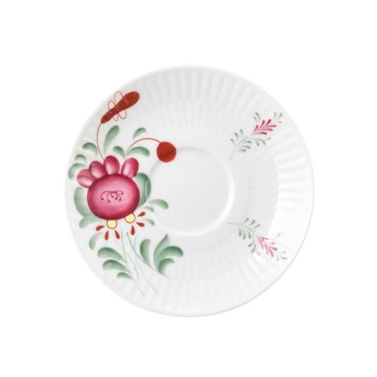 Saucer 135 mm, Amina ostfriesenrose, Tettau porcelain