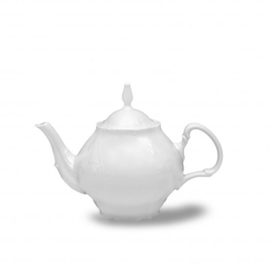 Pot tea 0,7 l, Thun 1794 Carlsbad porcelain, BERNADOTTE white