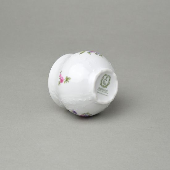 Hořčičník (malá cukřenka) 150 ml - spodek, Thun 1794, karlovarský porcelán, BERNADOTTE míšeňská růže