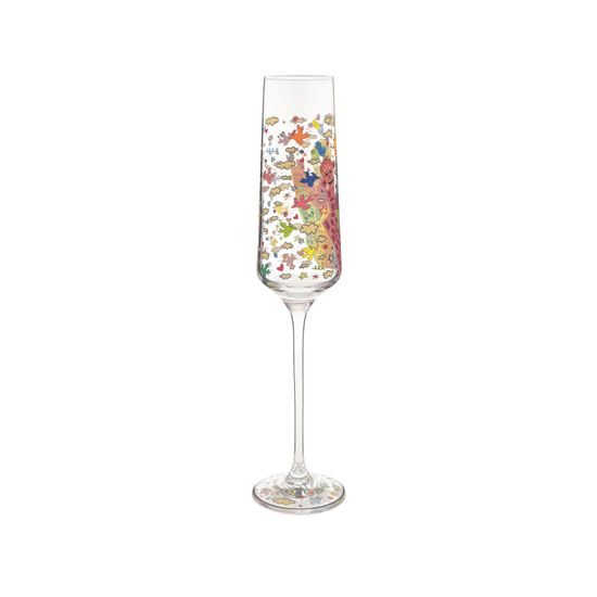 Champagne glass My NYC Day 200ml, glass, J. Rizzi, Goebel