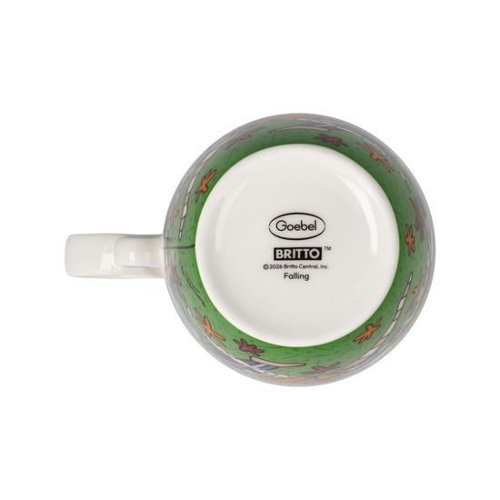 Mug Falling 400ml, Fine Bone China, R. Britto, Goebel