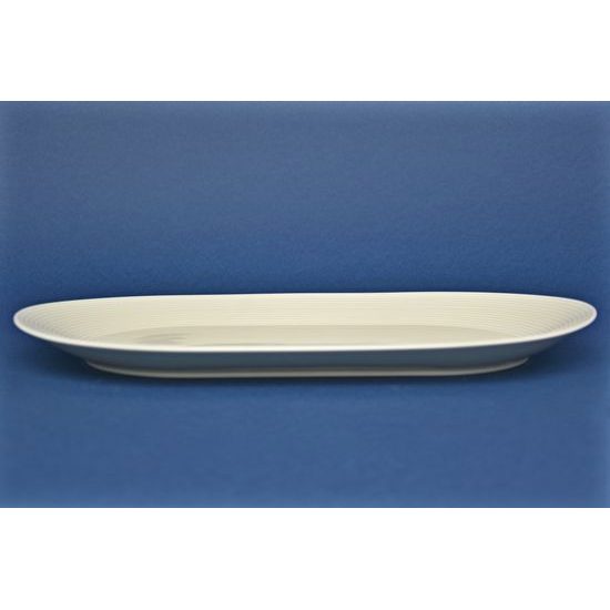 Platter oval 38 cm, Lea ivory, Thun 1794