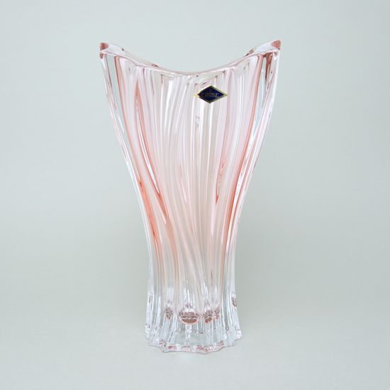 Crystal Vase Plantica, Pink 32 cm, Aurum Crystal