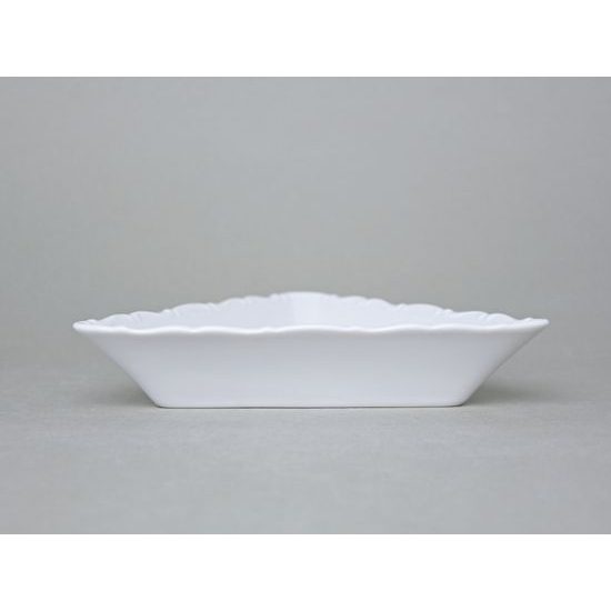 Verona white: Bowl triangle 18 cm, G. Benedikt 1882