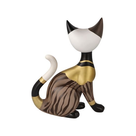 Cat Fabrizio 23.5 / 9 / 30cm, biscuit china, Cats Goebel R. Wachtmeister