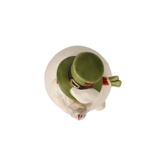 Snowman figurine Favorite Place 8 / 7 / 12.5 cm, stoneware, Goebel