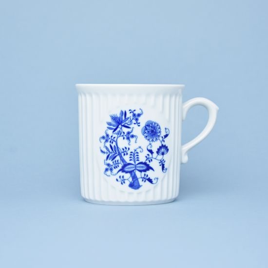 Mug Mozart 0,25 l "Miluji cibulák z Dubí", Original Blue Onion pattern