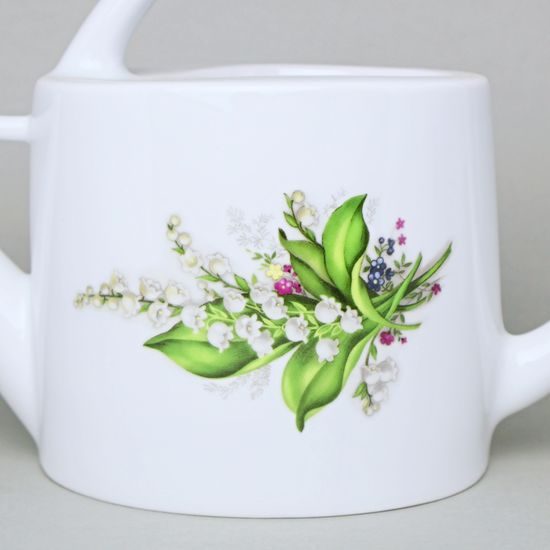 Garden pot 2 l, Lily of the valley decor, Český porcelán a.s.