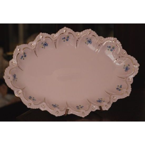 Bowl oval 35 cm, Lenka 247p, Rose China