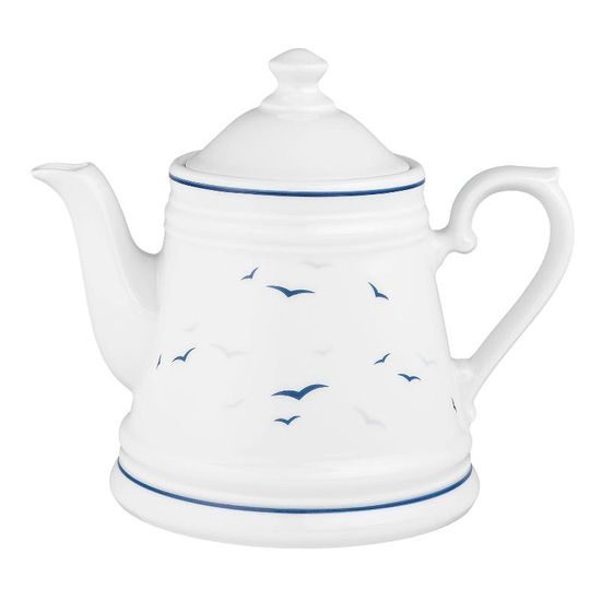 Tea pot 1 l, Worpswede 4164 Rügen, Tettau Porcelain