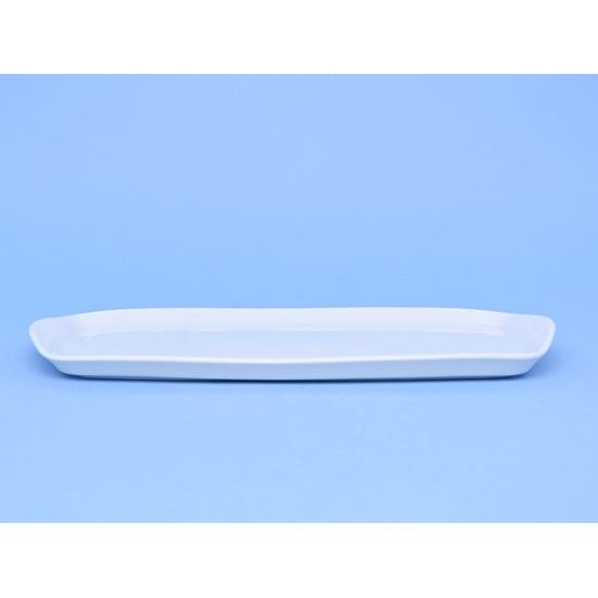 Podnos 35 cm, Angelika bílá, Thun 1794, karlovarský porcelán