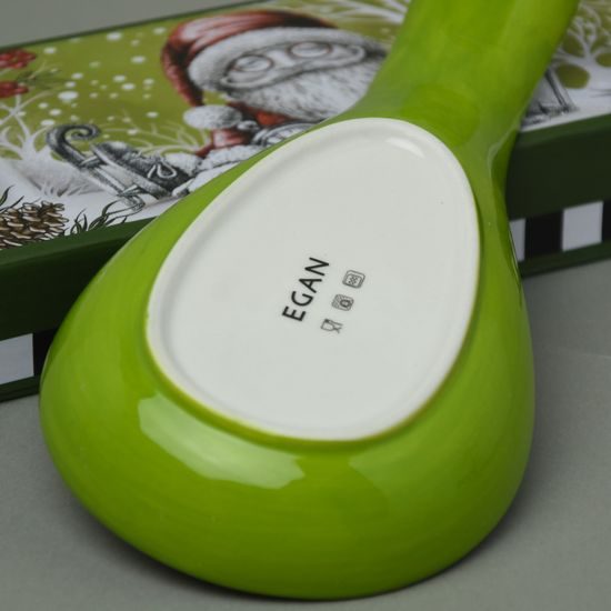 KIitchen shovel 21 x 10 cm, Santa Claus, new bone china, EGAN