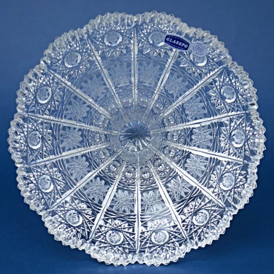 Křišťálová váza broušená Panenka, 500PK, 205 mm, Crystal BOHEMIA