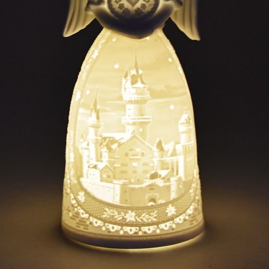 Shining Lamp Angel - Christmas decoration, 15 cm, Lamart, Palais Royal