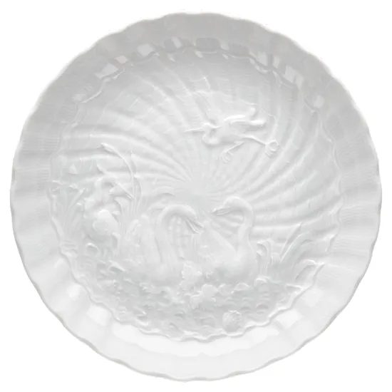 Šálek 250 ml + podšálek 16,5 cm na cappuchino - Labutě, Míšeňský porcelán