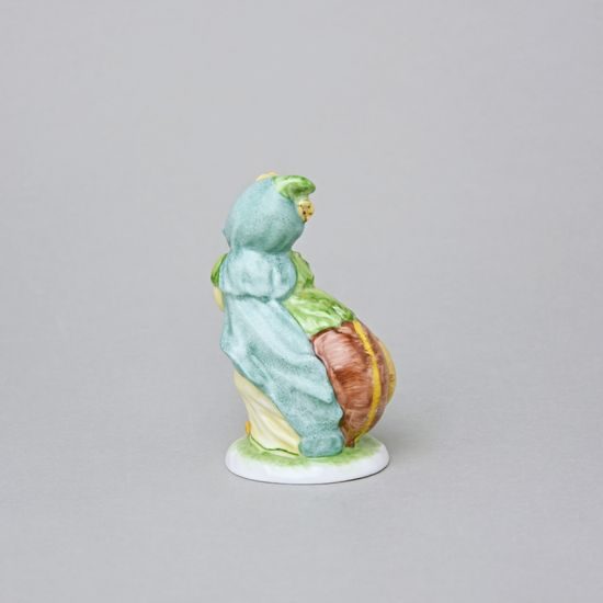 Petrklíč (Šnečí lidičky) 5,3 x 4,5 x 9 cm, Saxe, Porcelánové figurky Duchcov