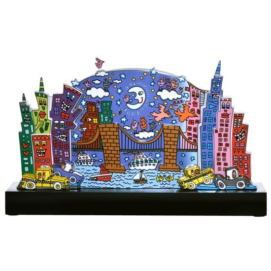 Figurka City of Dreams, 48 / 11,5 / 28,5 cm, porcelán, J. Rizzi, Goebel