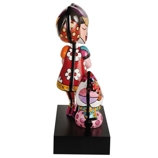 Figurine Romero Britto - My Lovely Friend, 41,5 / 18 / 47 cm, Porcelain, Goebel