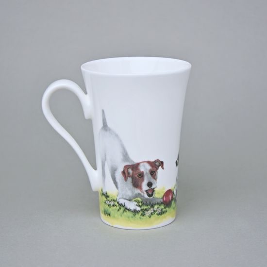 Dog Collection - Jack Russell Terrier: Mug 400 ml, English Fine Bone China, Roy Kirkham