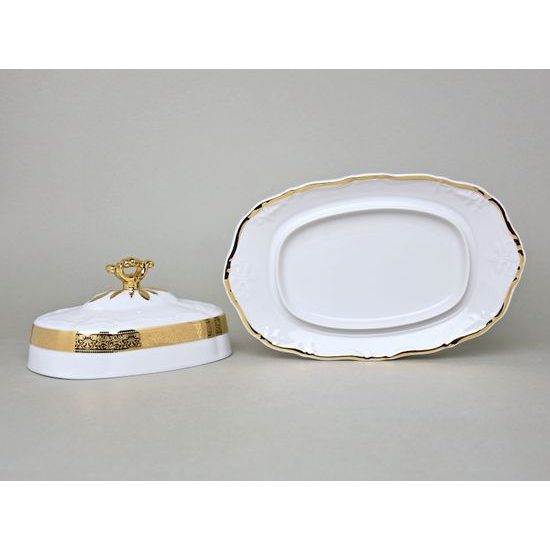 Butter dish 250 g - COVER, Marie Louise 88003, Thun 1794, karlovarský porcelán