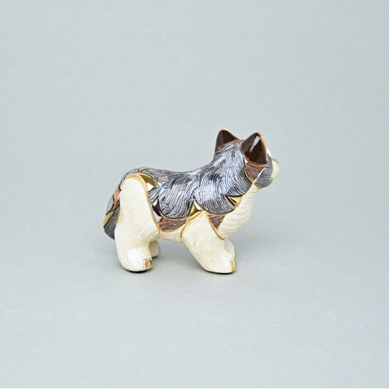 DeRosa - Wolf, 11 x 5 x 9 cm, Ceramic figure, De Rosa Collections