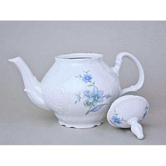 BERNADOTTE Gentiana: Tea pot 1,2 l, Thun 1794, Carlsbad porcelain