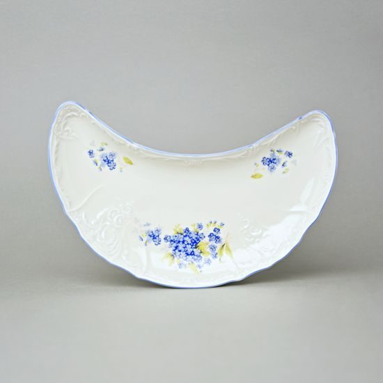 Miska na kosti 22 cm, Thun 1794, karlovarský porcelán, BERNADOTTE IVORY pomněnka