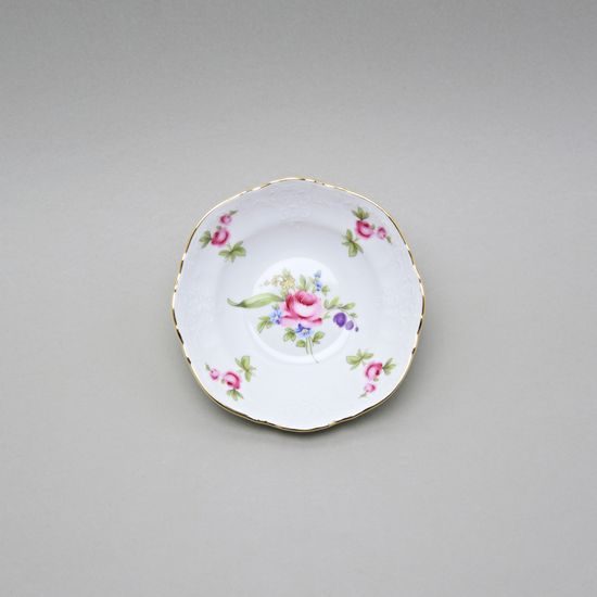 Bowl 13 cm, Thun 1794 Carlsbad porcelain, BERNADOTTE Meissen Rose