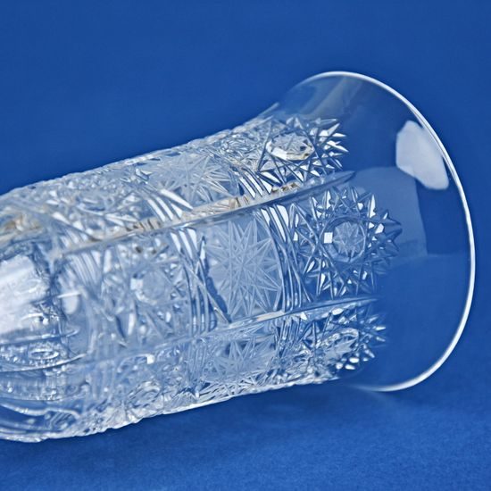 Kalíšek flétna 150 ml Laura, sklenička na sekt, brus 500PK, Crystal Bohemia