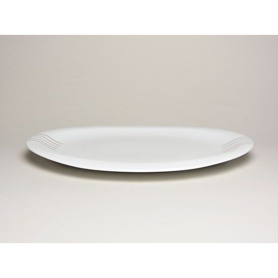 Top Life 34500: Plate dining oval 29 cm, Seltmann porcelain