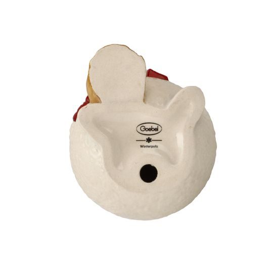 Snowman figurine Winter Cleaning 7 / 8.5 / 12cm, stoneware, Goebel