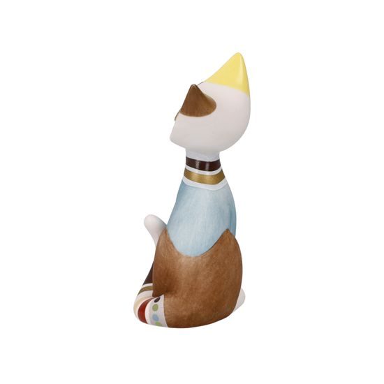 Figurine R. Wachtmeister - Cat Carolina, 5 / 3,5 / 8 cm, Porcelaine, Cats Goebel