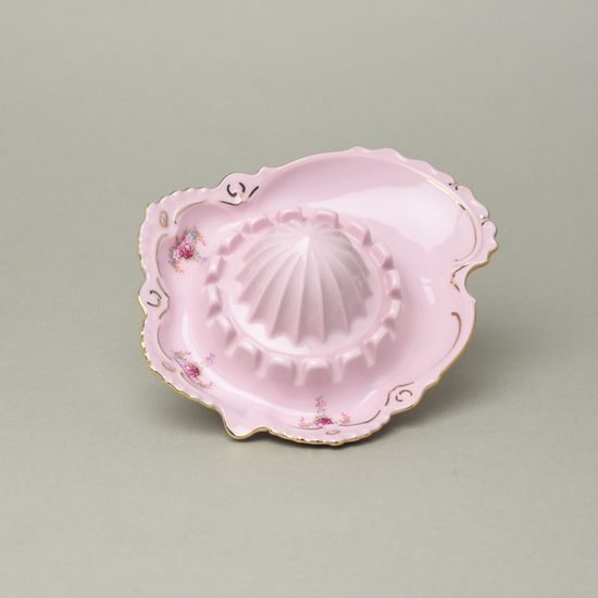 Lis na citrón 15,6 cm, Lenka 563, Růžový porcelán z Chodova