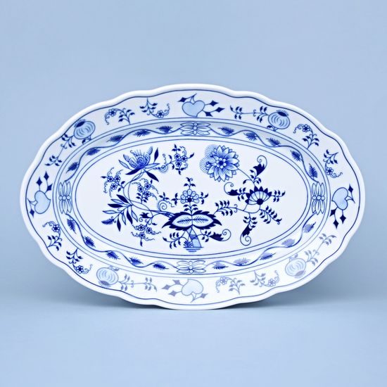 Kvarta: Mísa oválná 35 cm, Cibulák, originální z Dubí, 4.j.