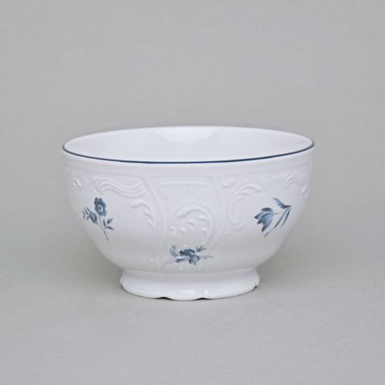 Miska na rýži 13 cm 470 ml, Thun 1794, karlovarský porcelán, BERNADOTTE modrá kytička