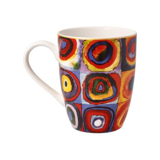 Mug Squares 400ml, Fine Bone China, W. Kandinsky, Goebel