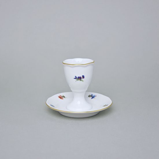 Egg cup with stand 7,5 cm, Hazenka, Cesky porcelan a.s.