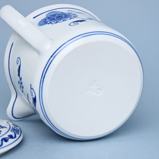 Hrnek vařák s boční hubičkou 900 ml a víčkem, Cibulák, originální z Dubí