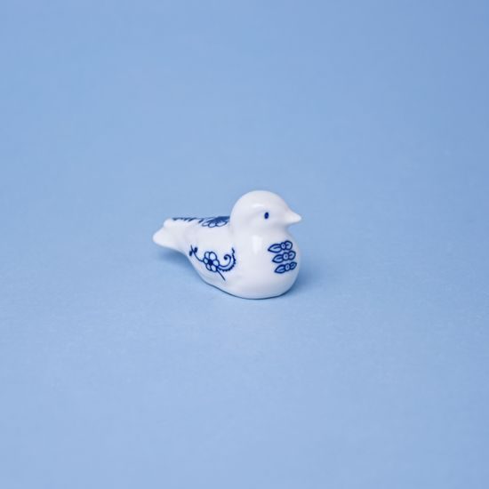 Blue Onion: Small bird No 2, 6,5 x 3,7 cm, Leander Loučky