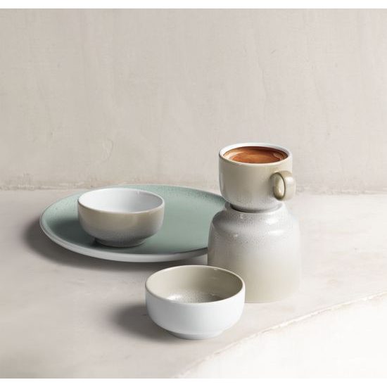 Mísa 20 cm / 2400 ml, Sento AURA home - máta, porcelán Seltmann