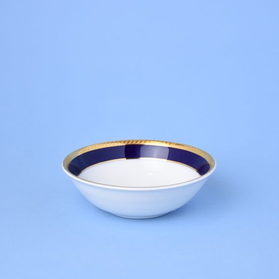 Sabina 767: Bowl 16 cm, cobalt + gold, Leander Loučky